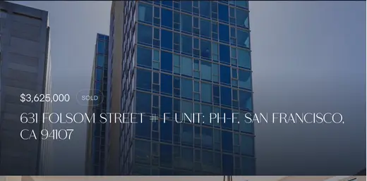 631 Folsom Street Penthouse F sale