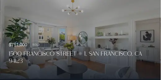 1500 Francisco Street #1 sale